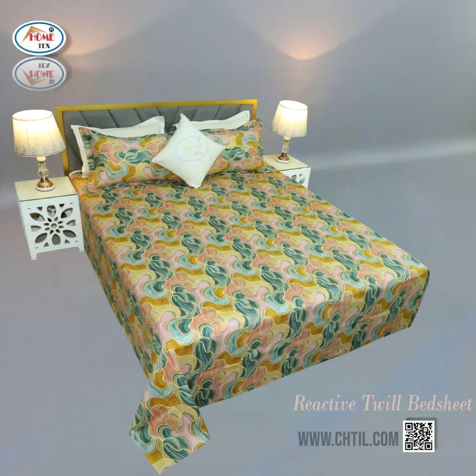 Reactive Twill  Bed Sheet 5139-224