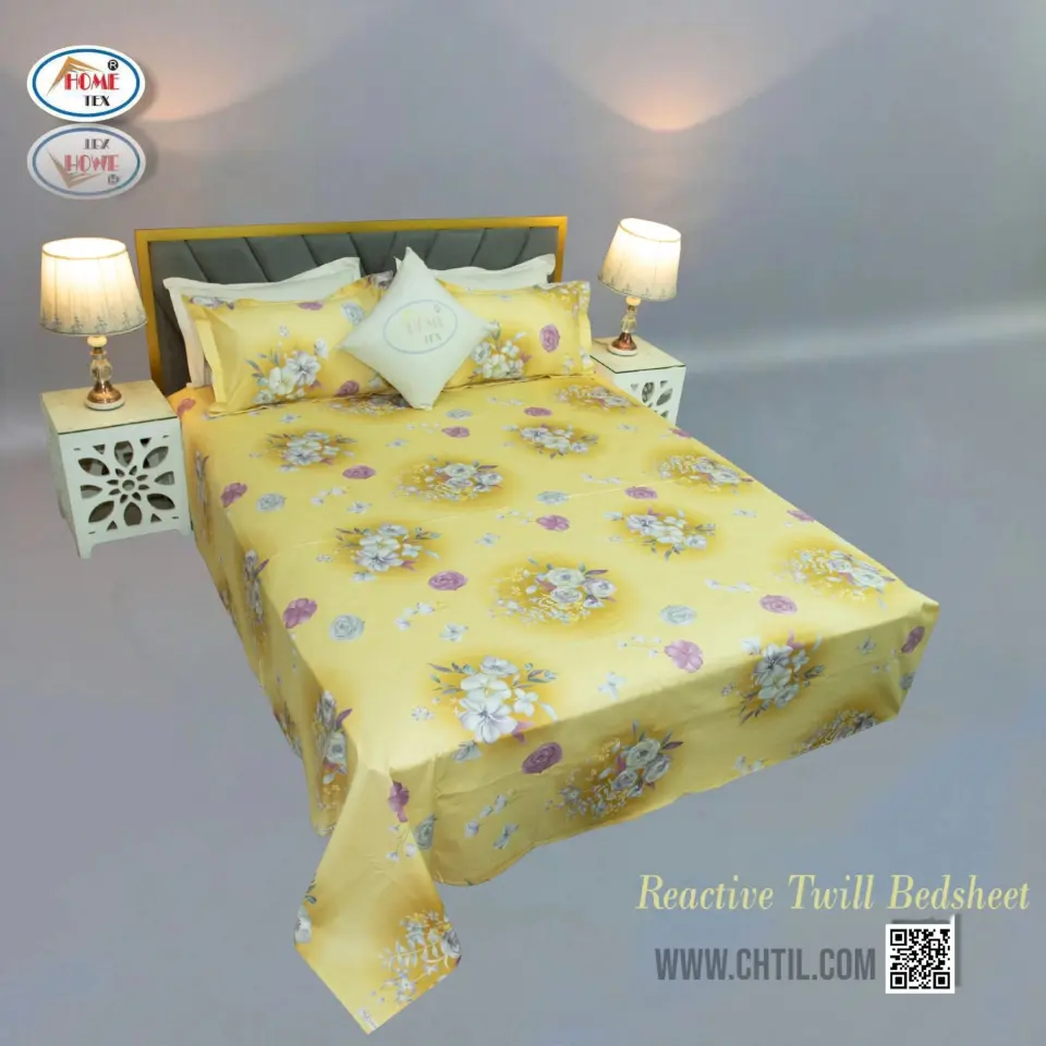 Reactive Twill  Bed Sheet 5139-185