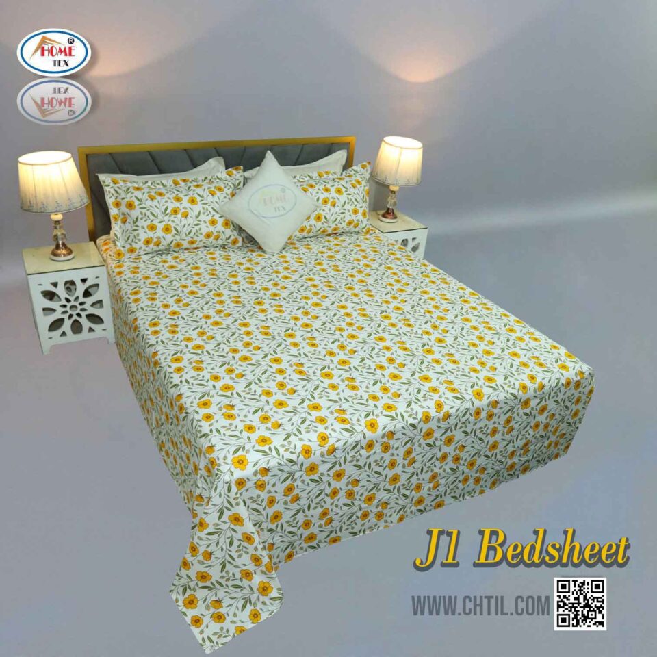 J1 Double Bed Sheet 1001-1117