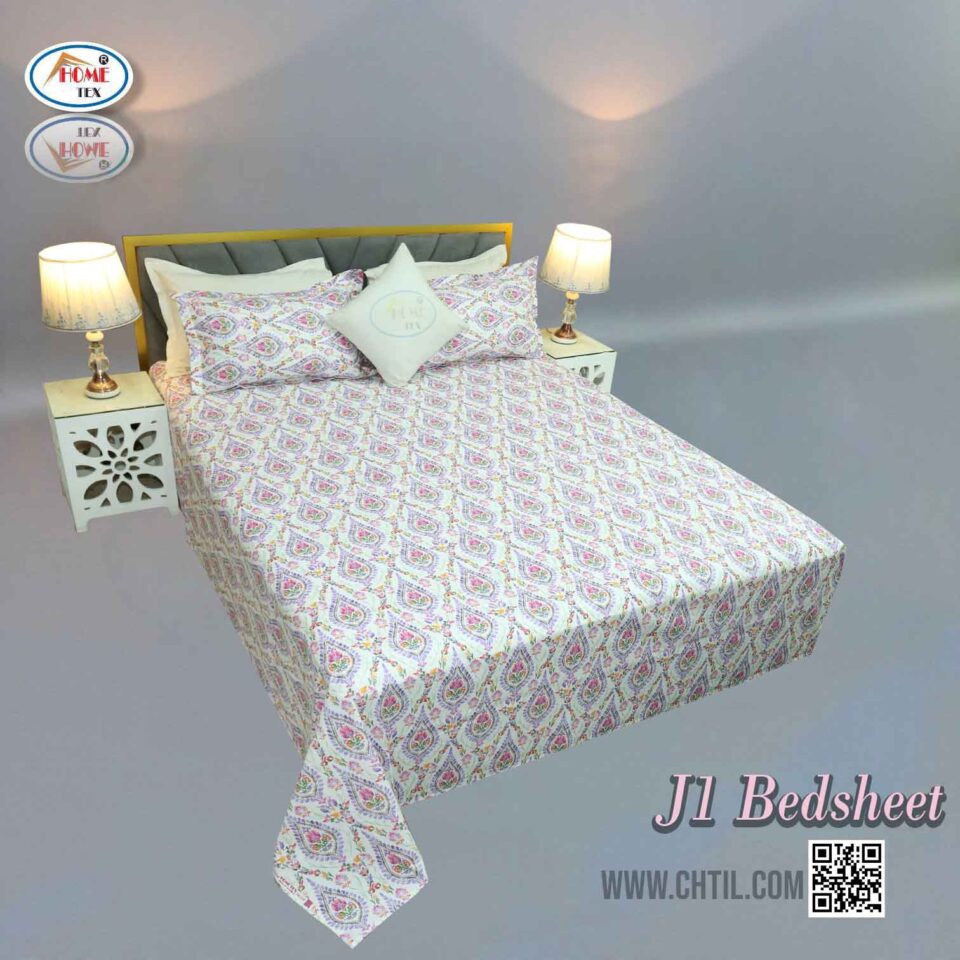 J1 Double Bed Sheet 1001-1128
