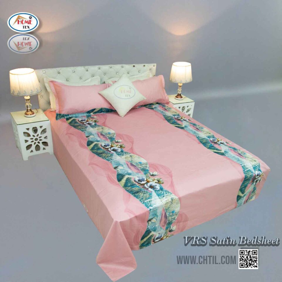VRS SATIN PRINT BED SHEET - 3443-258