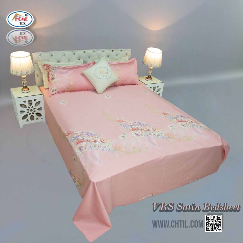 Vrs Satin Print Bed Sheet - 3443-265