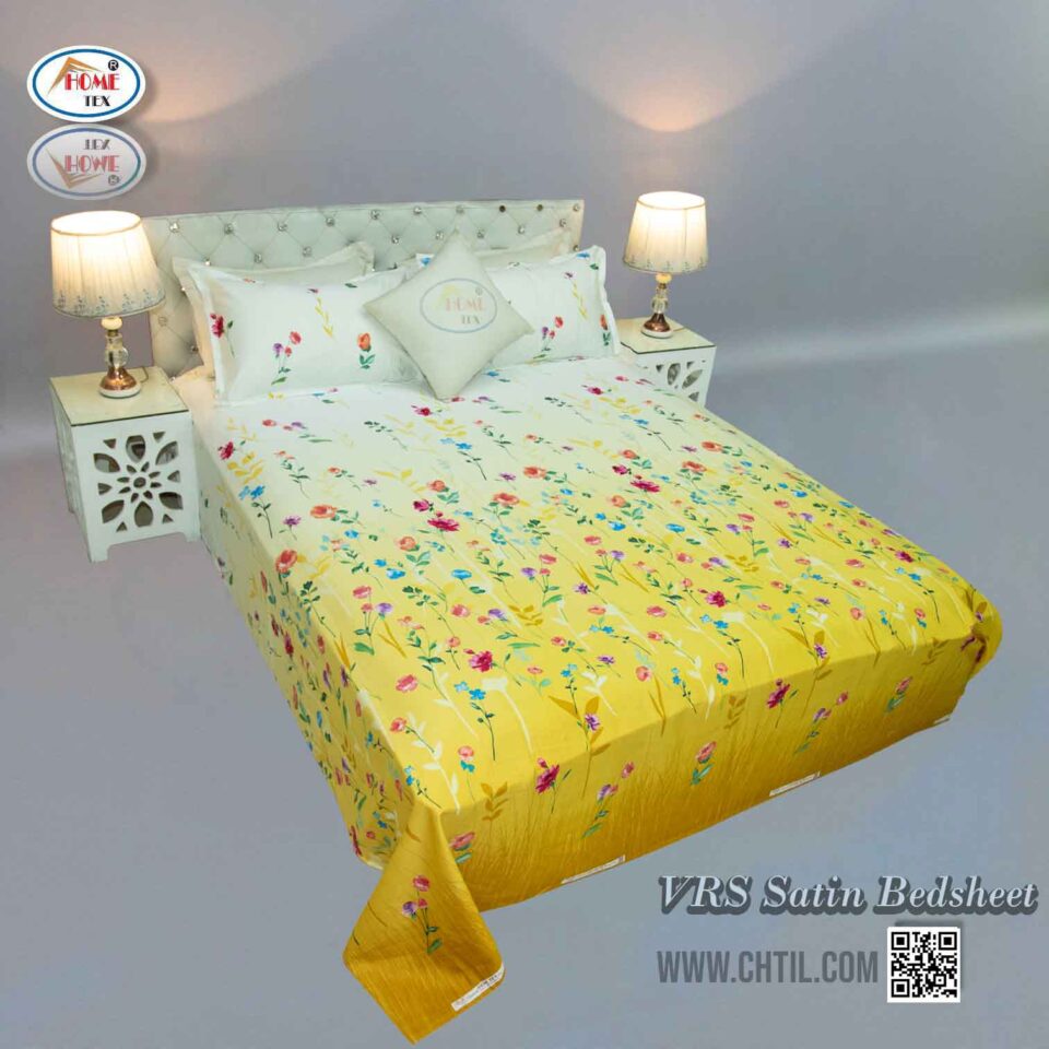 Vrs Satin Print Bed Sheet - 3443-269
