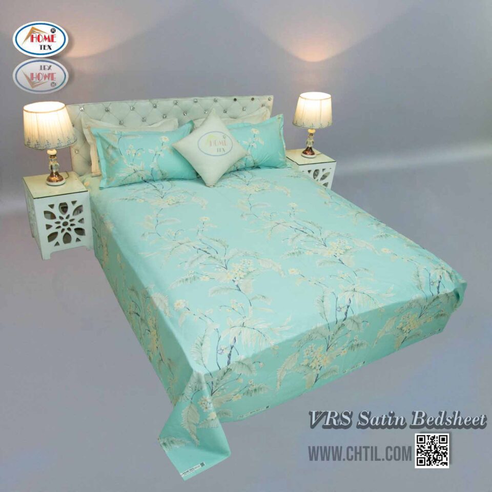 Vrs Satin Print Bed Sheet - 3443-276