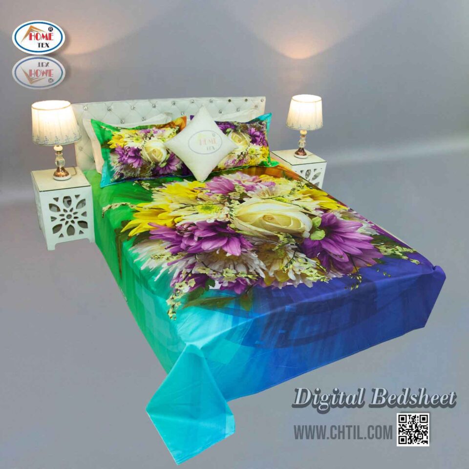 DIGITAL PANEL BED SHEET -3466-126