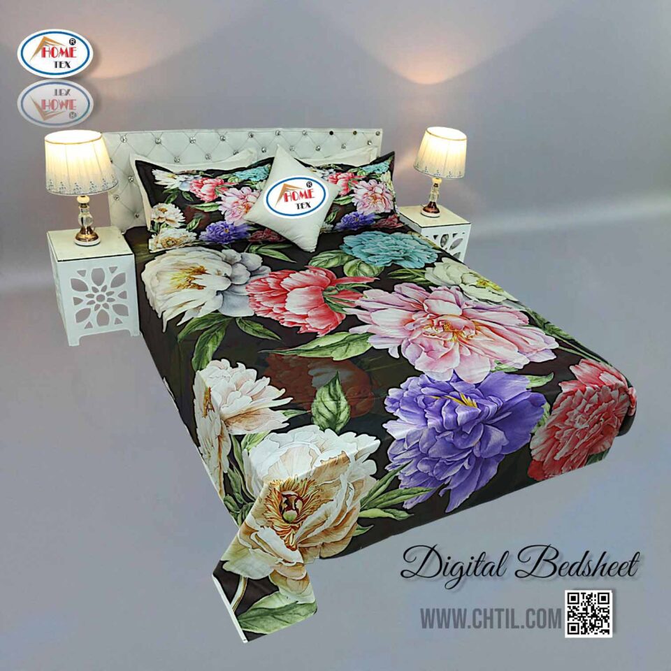 Digital Panel Bed Sheet -3466-225