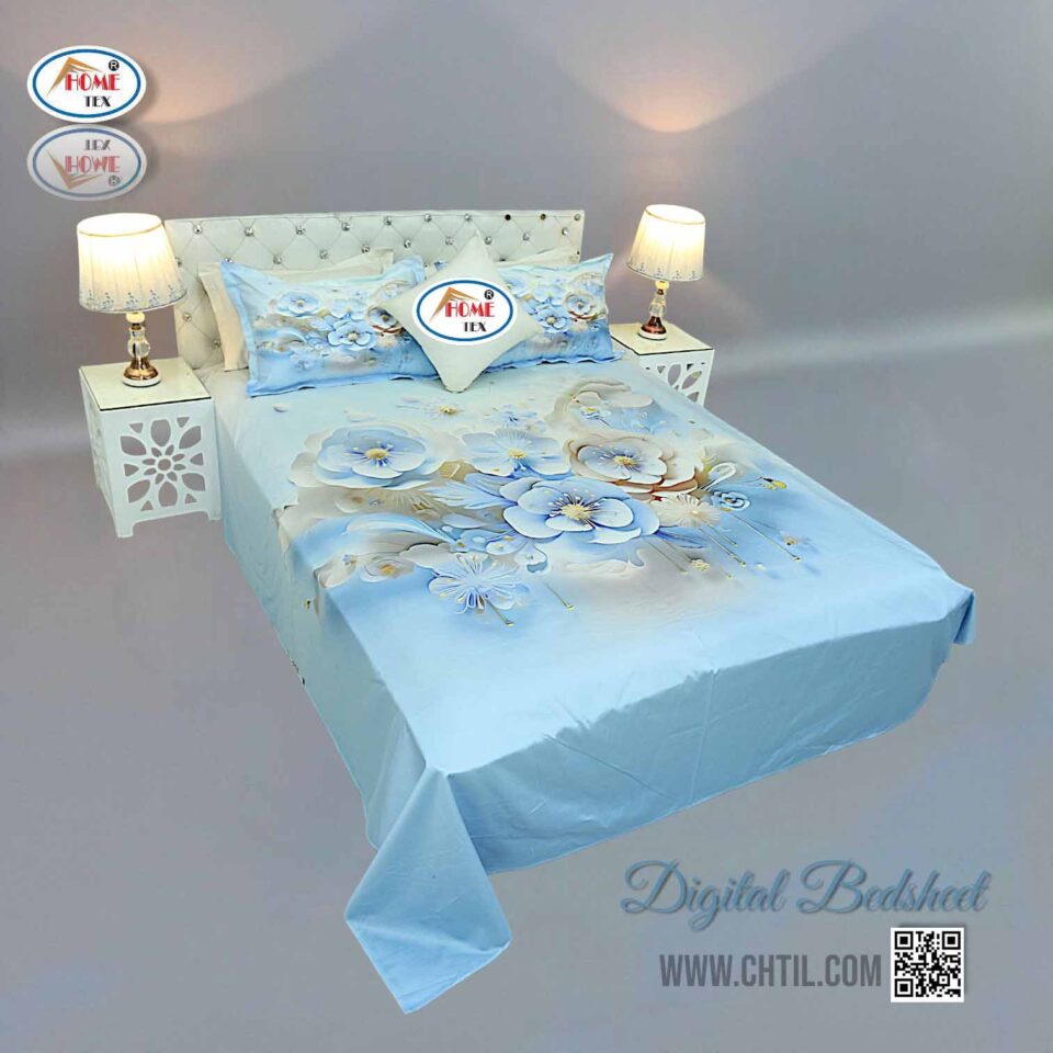 Digital Panel Bed Sheet -3466-227