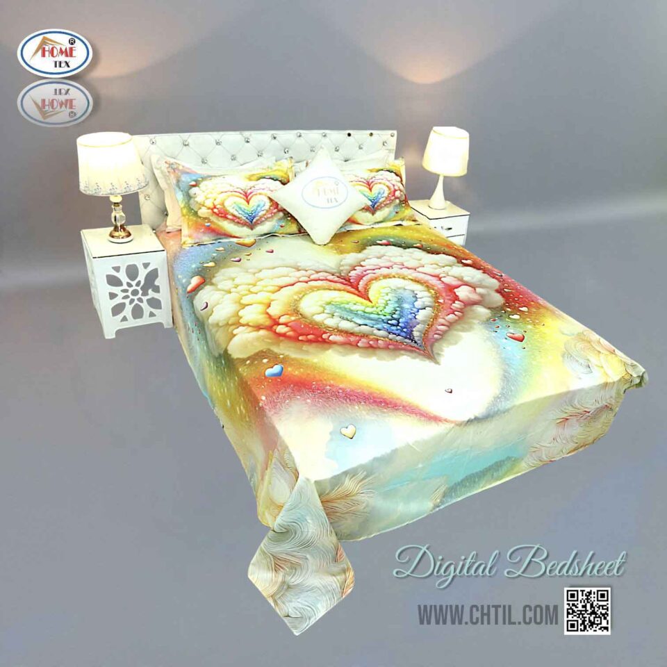 Digital Panel Bed Sheet -3466-230
