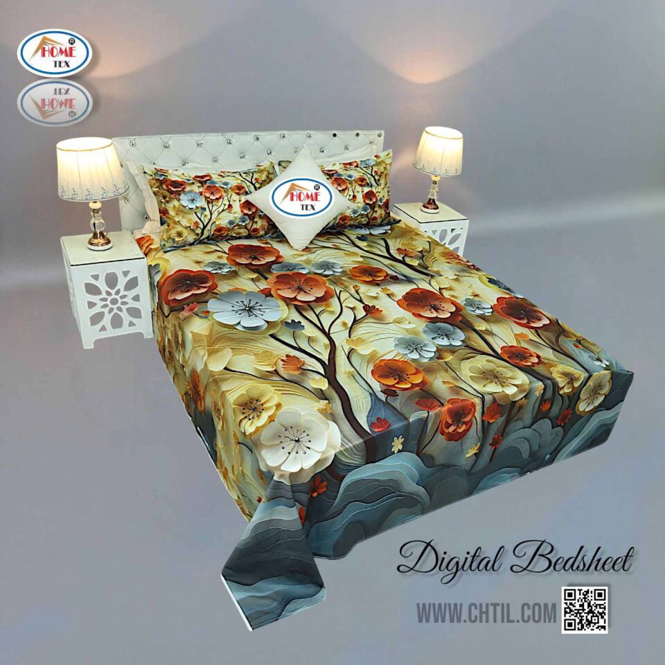 DIGITAL PANEL BED SHEET -3466-233