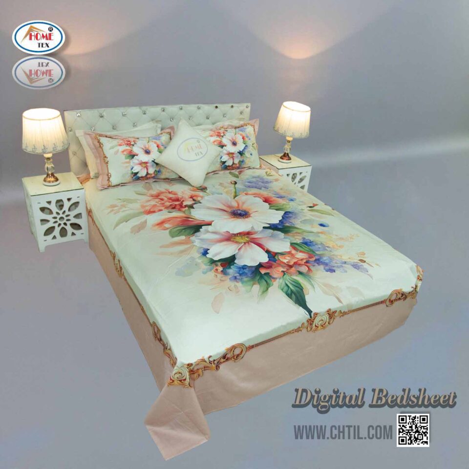 Digital Panel Bed Sheet -3466-241