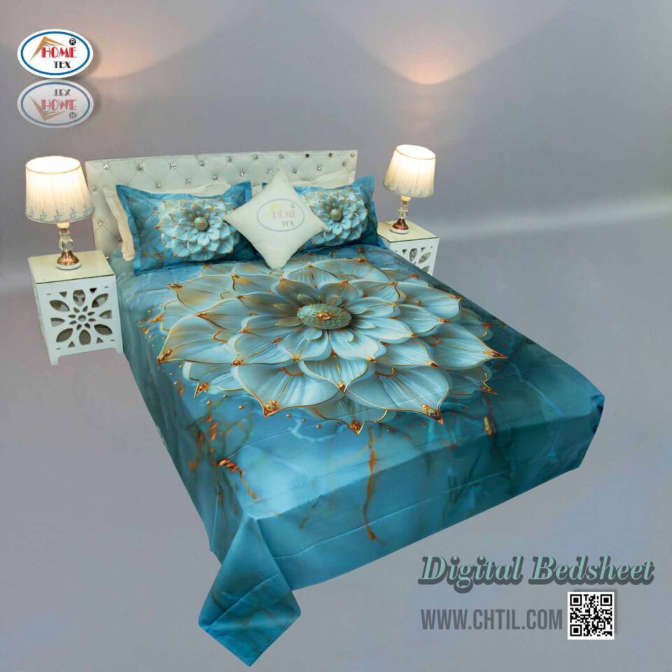 Digital Panel Bed Sheet -3466-243