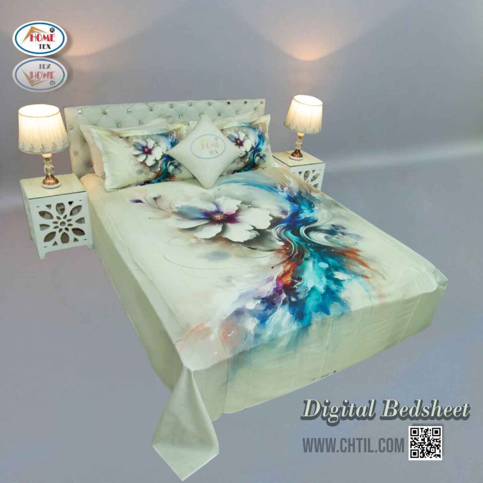 Digital Panel Bed Sheet -3466-244