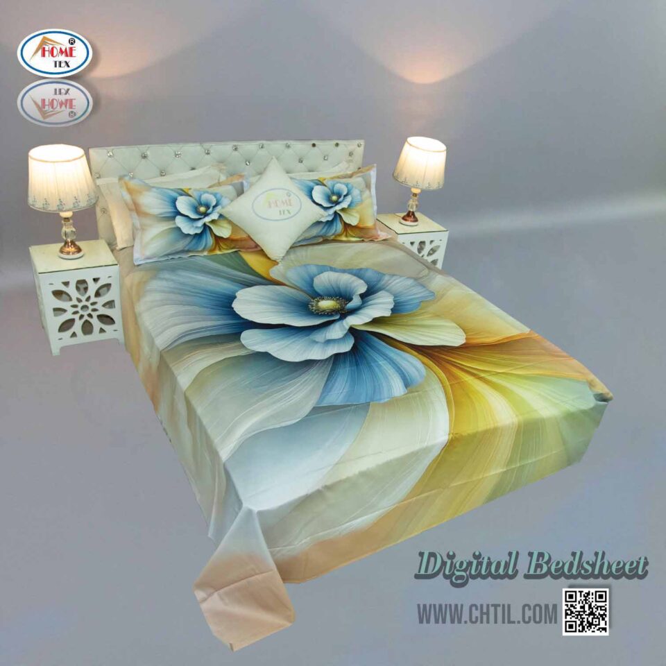 Digital Panel Bed Sheet -3466-245