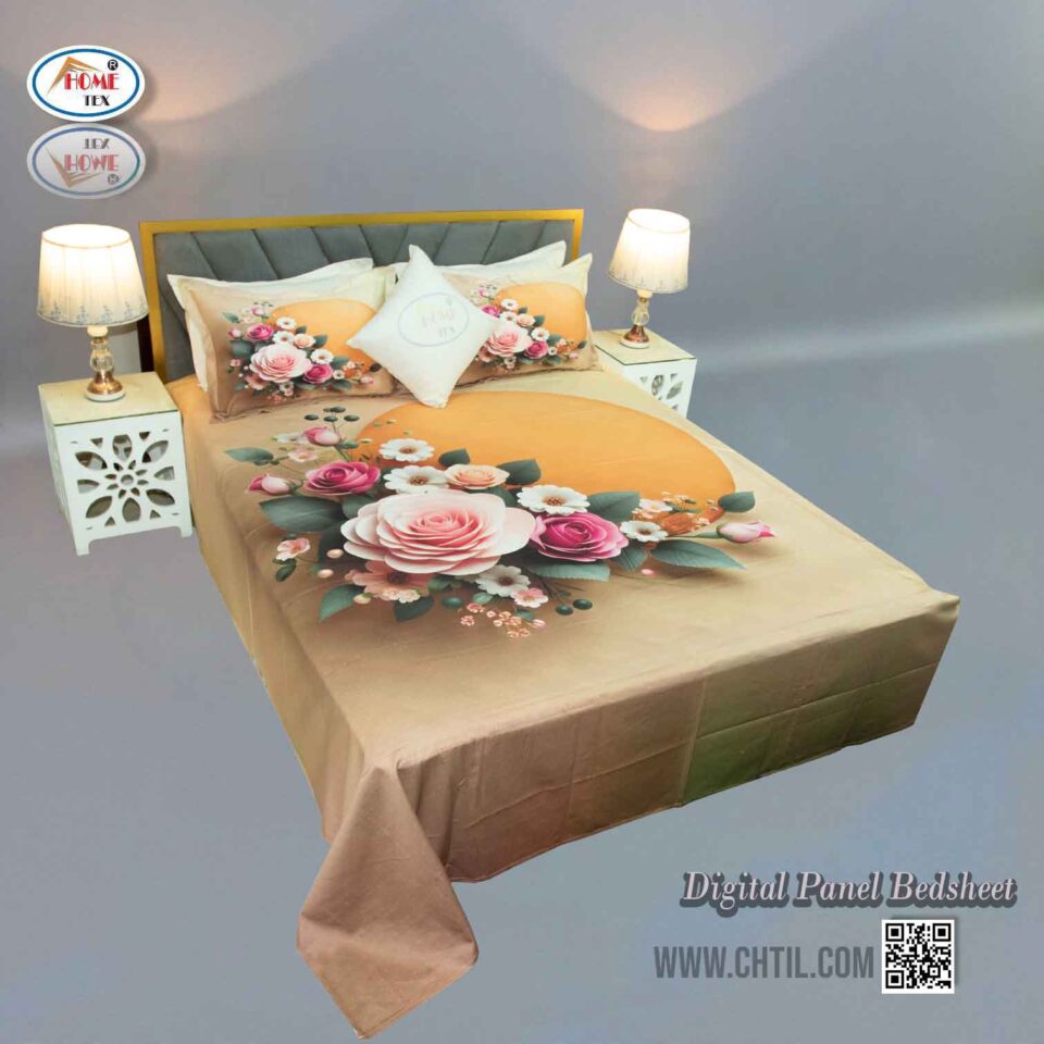 Digital Panel Bed Sheet -3466-247