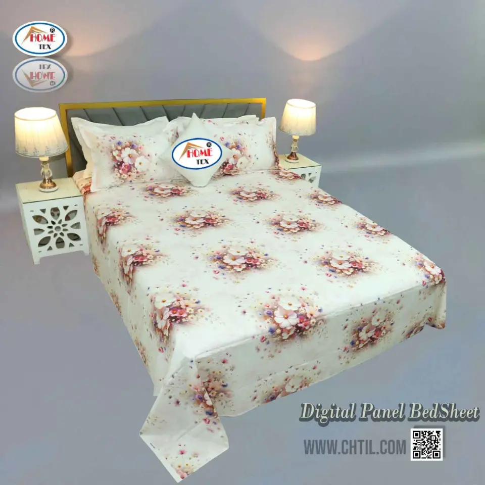 Digital Panel Bed Sheet -3466-249