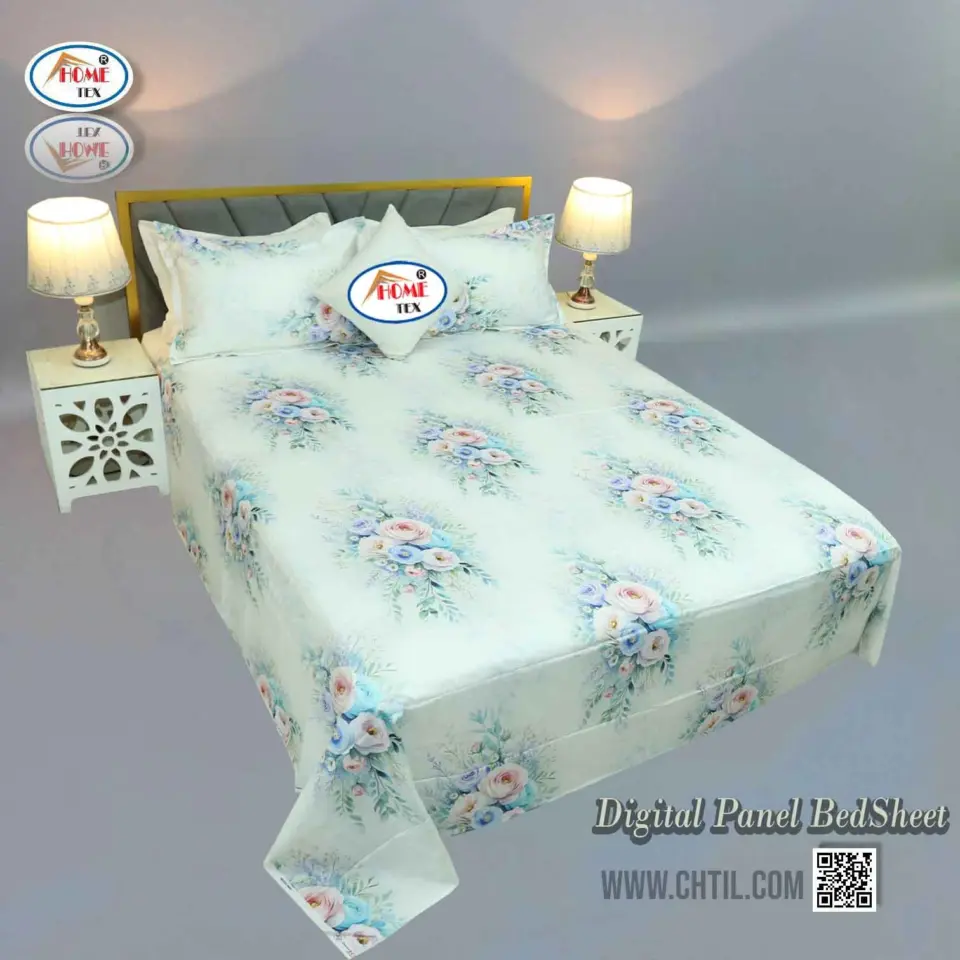 Digital Panel Bed Sheet -3466-250