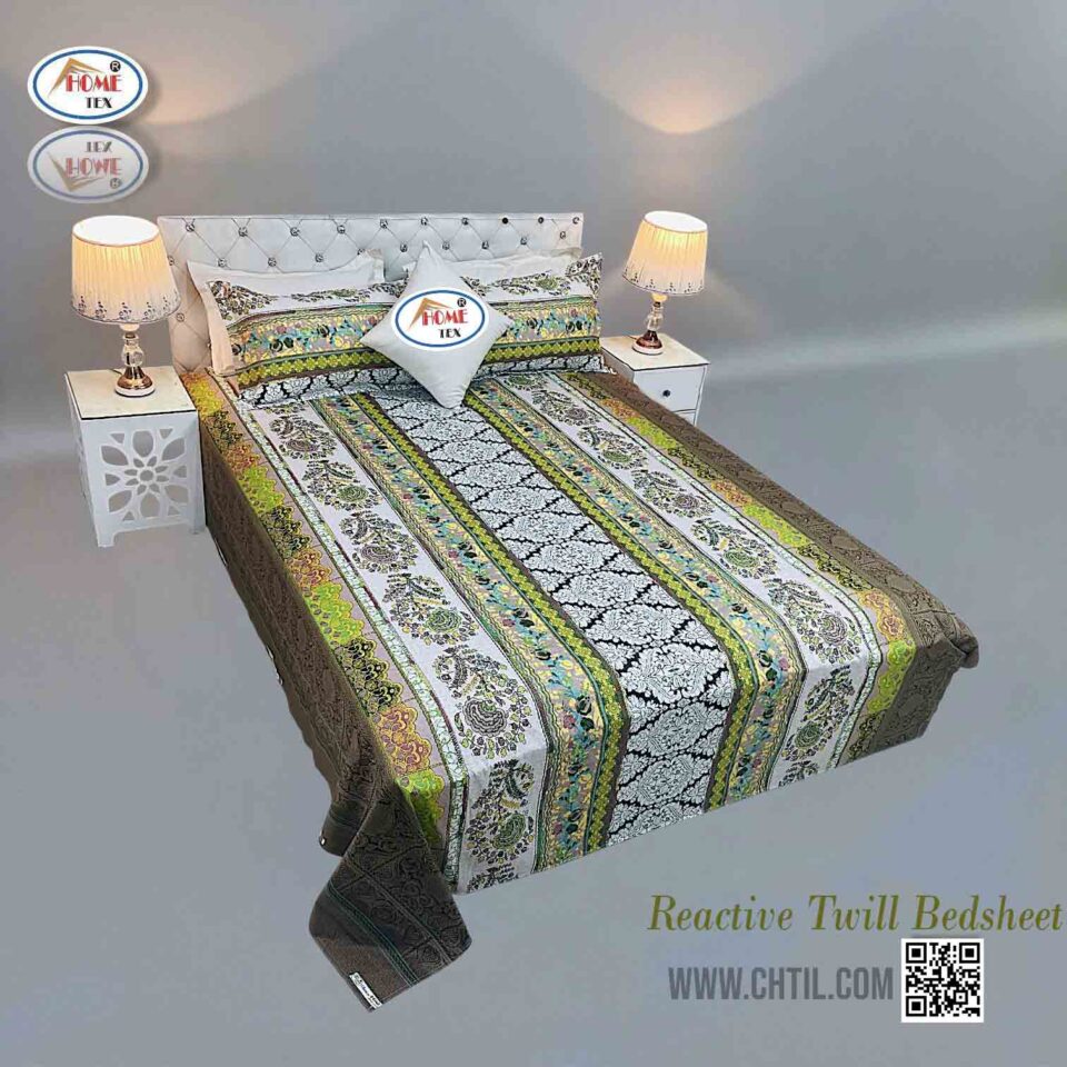 Reactive Twill Bed Sheet 5139-122