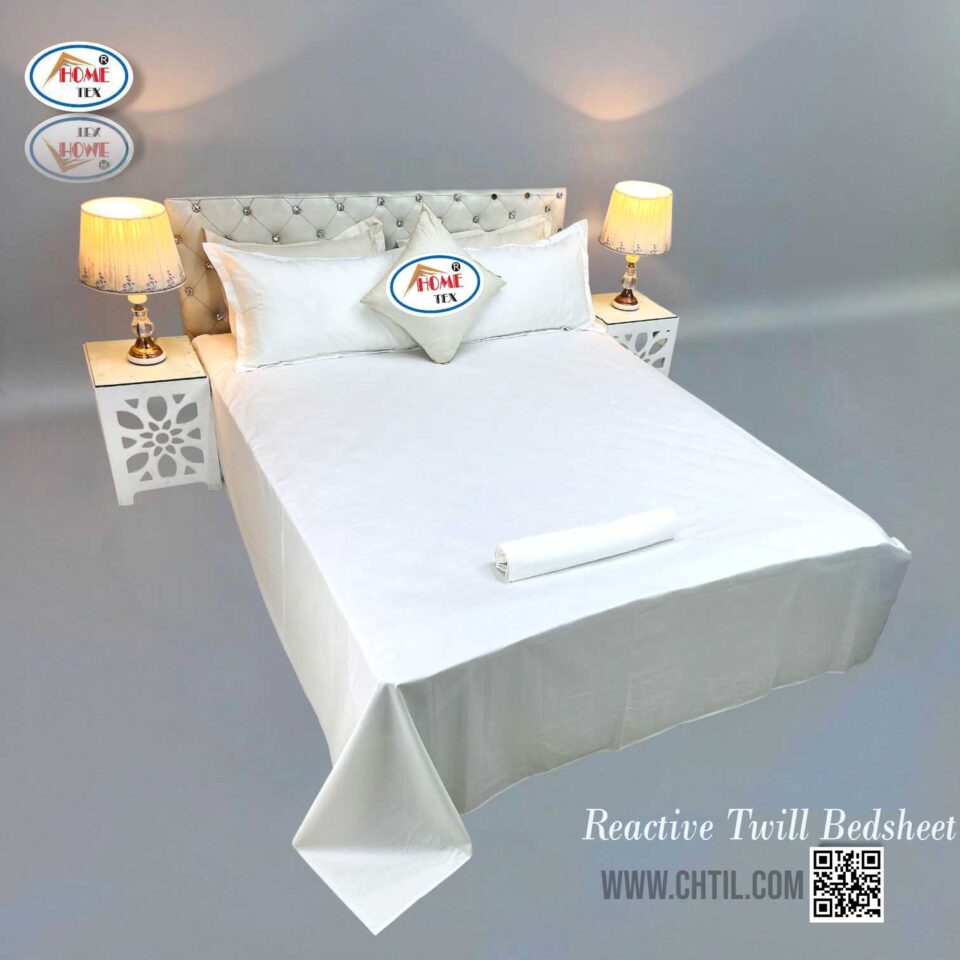 Reactive Twill Bed Sheet 5139-153 (One Color)