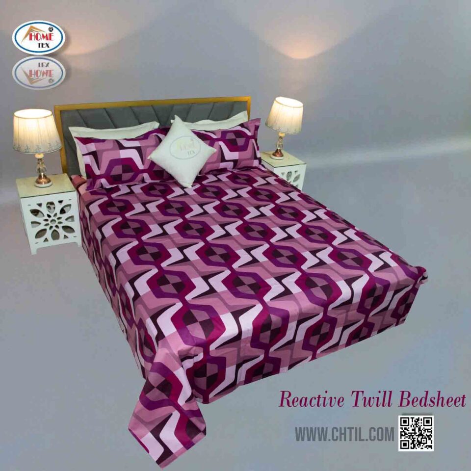 Reactive Twill  Bed Sheet 5139-182