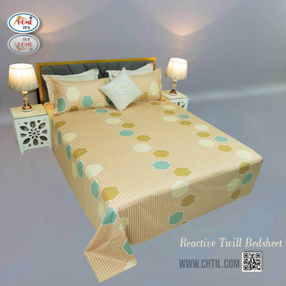 Reactive Twill  Bed Sheet 5139-233