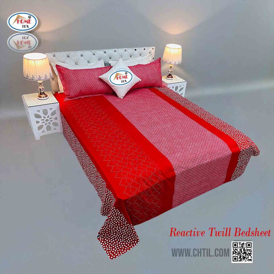 Reactive Twill Bed Sheet 5139-334