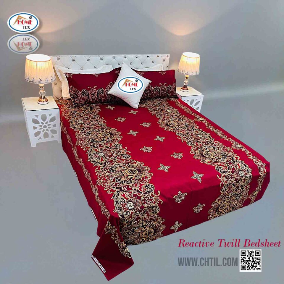 Reactive Twill Bed Sheet 5139-340