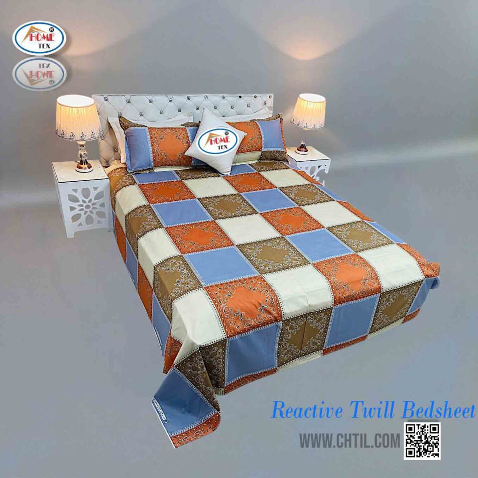 Reactive Twill Bed Sheet 5139-383