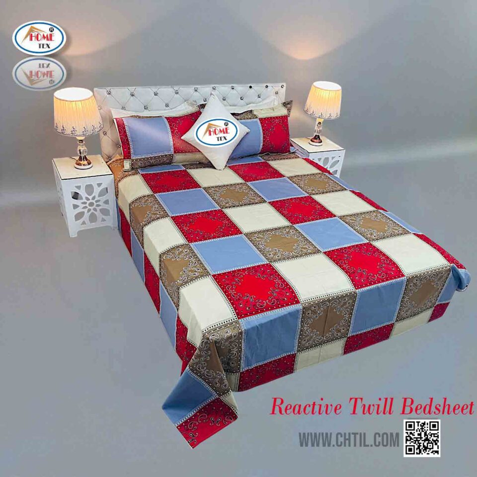 Reactive Twill Bed Sheet 5139-384