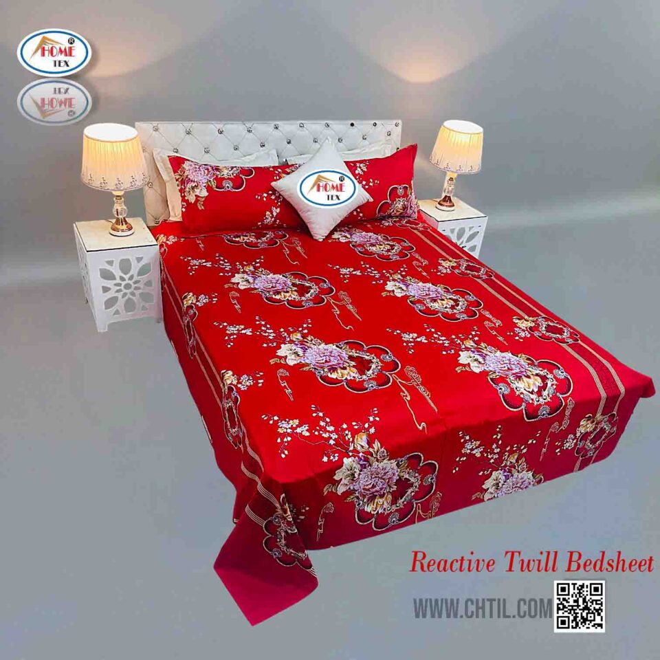 Reactive Twill Bed Sheet 5139-404