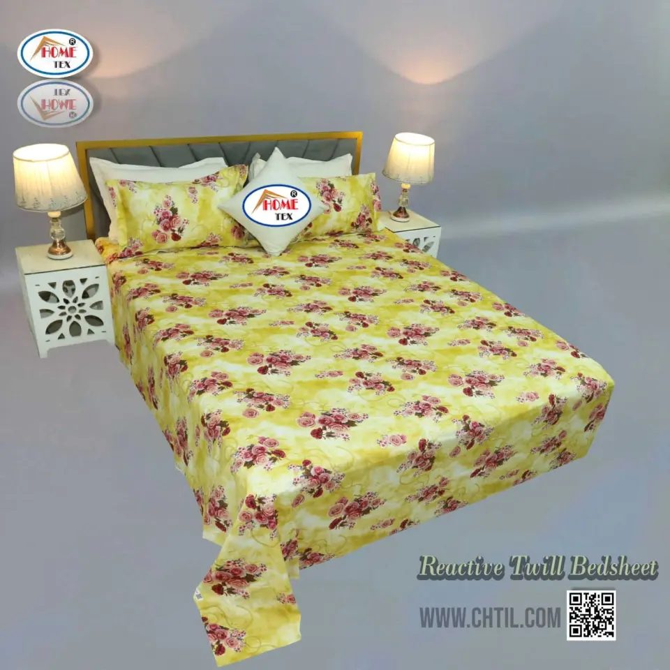 Reactive Twill  Bed Sheet 5139-278