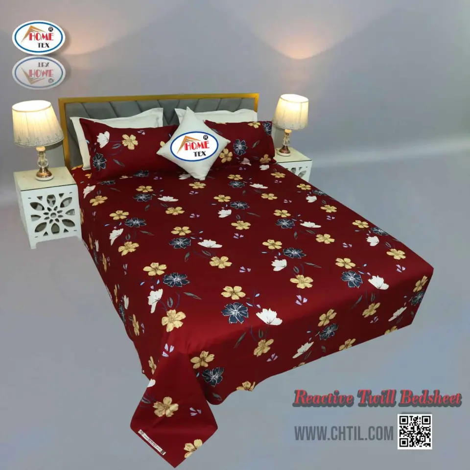 Reactive Twill  Bed Sheet 5139-293