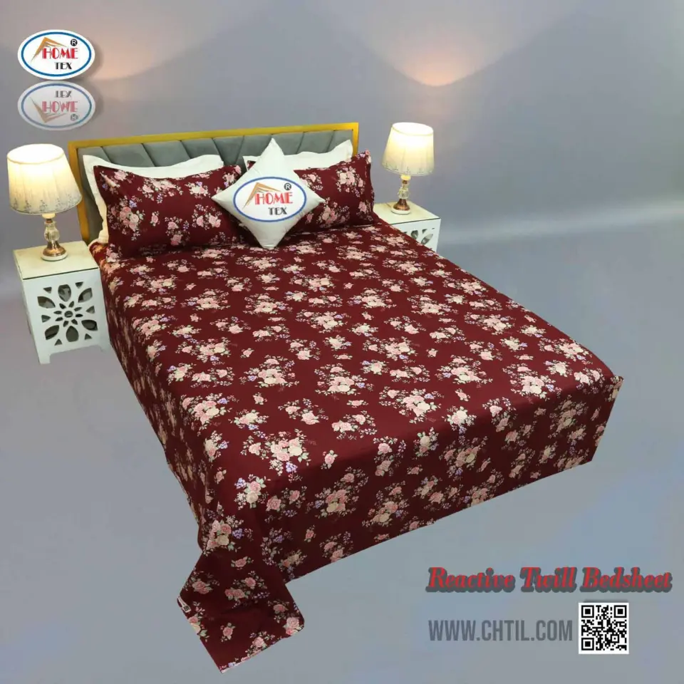 Reactive Twill  Bed Sheet 5139-302