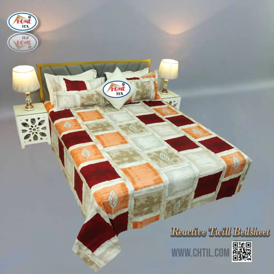 Reactive Twill  Bed Sheet 5139-298