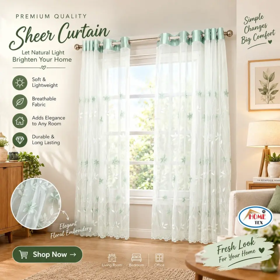 Tissue CURTAINS 1801-103 (Per Piece)