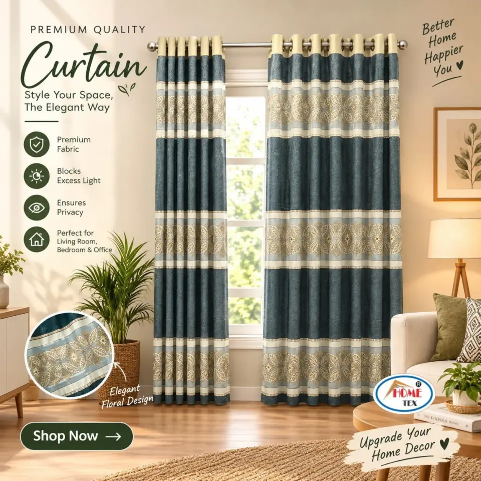 CH ILET CURTAINS 6672-105 (Per Piece)
